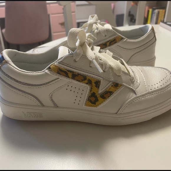 Leopard and White Vans, Women’s 7, Lowland CC - Picture 3 of 5